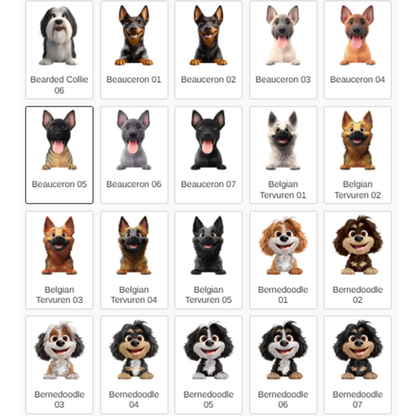 Personalized Paw Pattern Pet Portrait Ceramic Pet Bowl with Name Daily Use Birthday Gift for Pet Lovers Friends