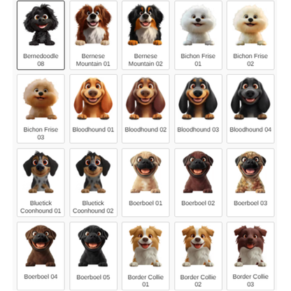 Personalized Paw Pattern Pet Portrait Ceramic Pet Bowl with Name Daily Use Birthday Gift for Pet Lovers Friends