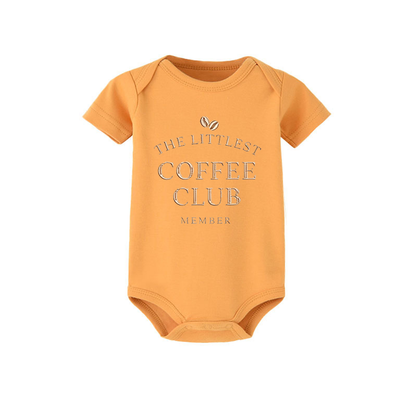 The Littlest Coffee Club Member Baby Romper, Coffee Lover Baby Outfit, Cute Coffee Baby Clothes, Coffee Baby Gift, Little Coffee Baby