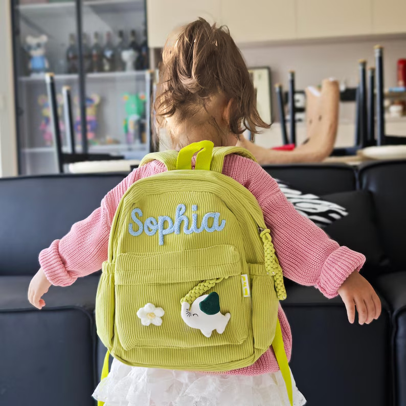Personalized Toddler Backpack-children's school bag for girls or boys