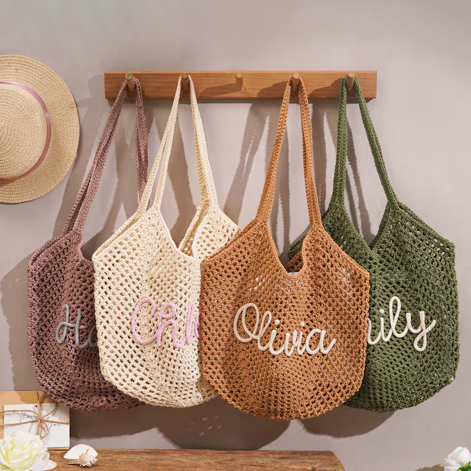 Personalized Beach Tote Bags