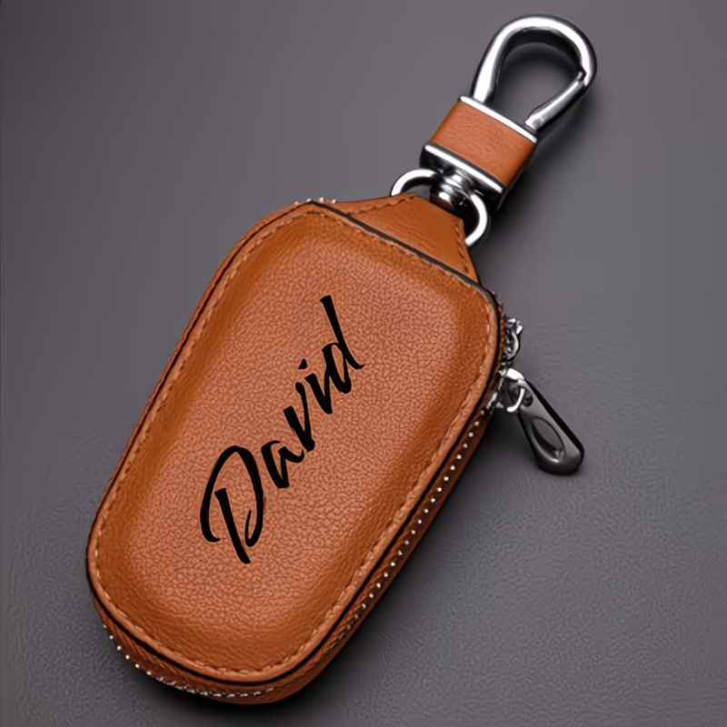 Men's Large Capacity Artificial Leather Key Holder,  Gifts for Husband, Boyfriend, Christmas, Father's Day