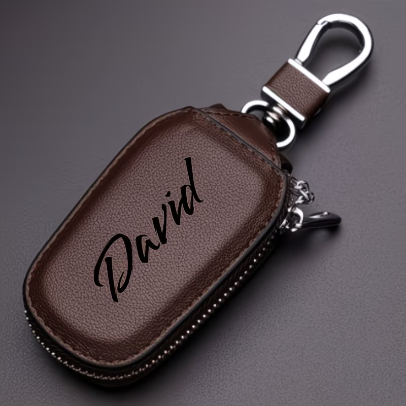 Men's Large Capacity Artificial Leather Key Holder,  Gifts for Husband, Boyfriend, Christmas, Father's Day