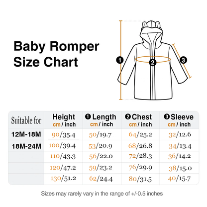Personalized Soft Skin-friendly Elephant Fleece Baby Sleepwear Dressing Gown with Bear Ears and Embroidery Name Gift for Newborn