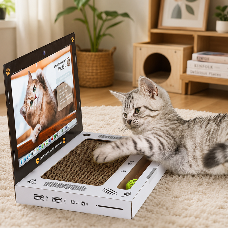The personalized custom notebook set includes the notebook, a small mouse, and a small ball