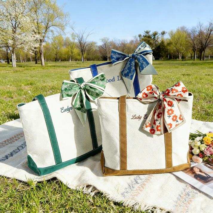 Personalized Name Tote Bag