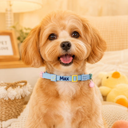 Custom Pet Collar, High Elastic Adjustable Dog Collar Decorative Cat Necklace