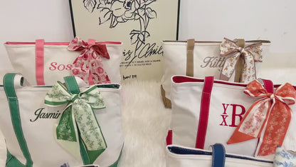 Personalized Name Tote Bag