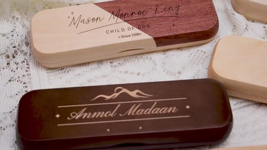 Personalized Engraved Wood Pen Set,unique gift for dad, graduation gift for him
