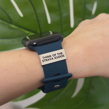 Personalised Watch Charm - Apple, Garmin and Whoop | Motivational Running Gift