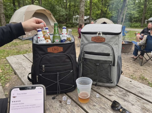Personalized Insulated BIackpacks for Best Men, personalized gifts for men, customized insulated lunch bags, Father's Day gifts, customized insulated bags