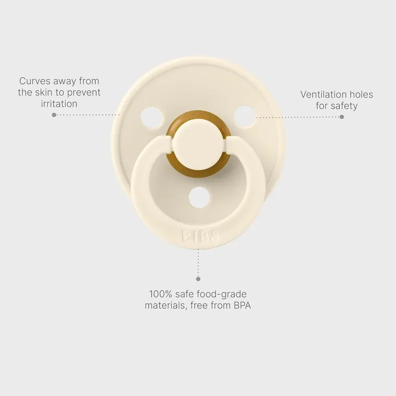 Personalised Pacifier: Natural Rubber Danish Soother